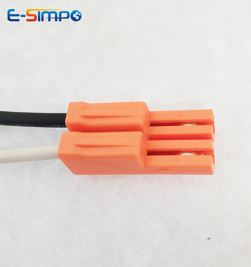 2pcs E26 Edison Screw ETL Approved LED Ceiling Recess Downlight Easy Install Lamp Base Socket With/Out 2p Orange Connector