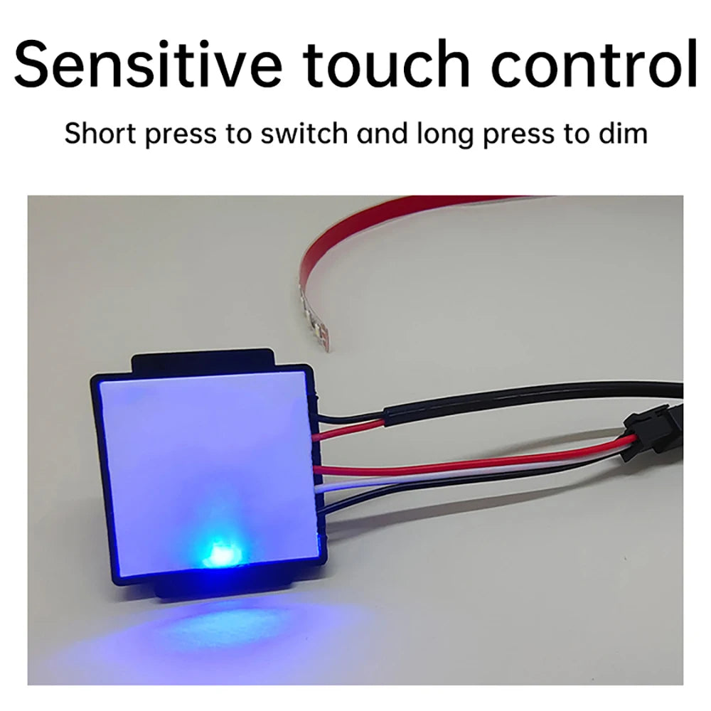 DC 5-12V 3A 36W Intelligent Touch Switch Touch Sensor Switch For Led Light Mirror Headlight For Smart Home Bathroom Light Switch