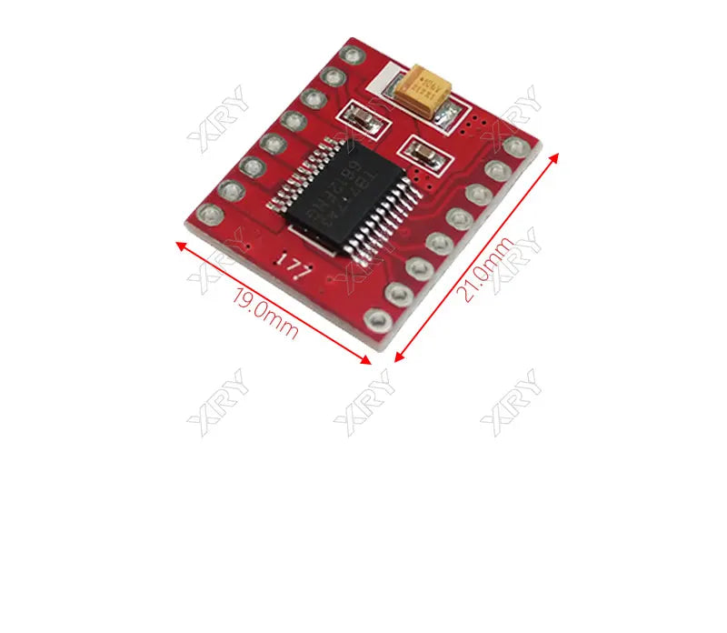 TB6612  Dual Motor Driver 1A TB6612FNG for Arduino Microcontroller Better than L298N