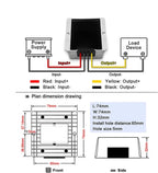 9-40V 12V 24V 36V to 24V 2A-30A Step-up/down DC Power Converter Car Voltage Stabilizer Boost Buck Module Solar Regulator