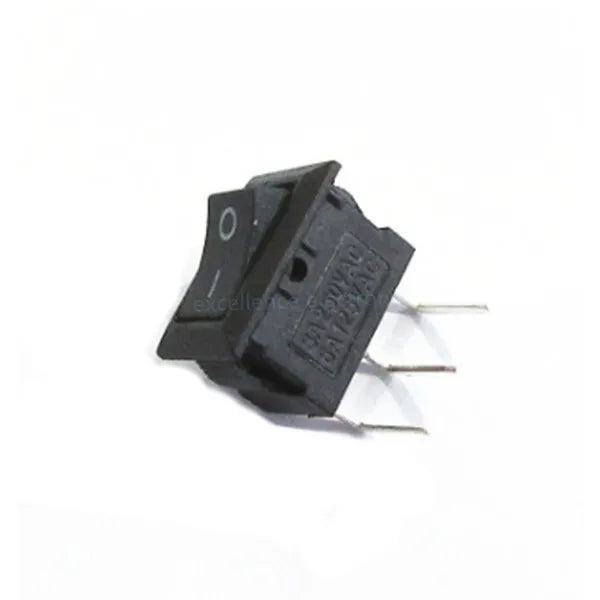 5/10PCS KCD11 Rocker Switch 10*15mm Mini Push Button Switch ON-OFF / ON-OFF-ON 2 Pins / 3 Pins 3A 250VAC / 6A 125VAC 10x15mm
