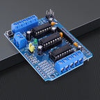 L293D Motor Drive Shield Expansion Module 4.5-36V 4CH Motor Drive Expansion Board for Arduino Raspberry Pi DIY Experiments
