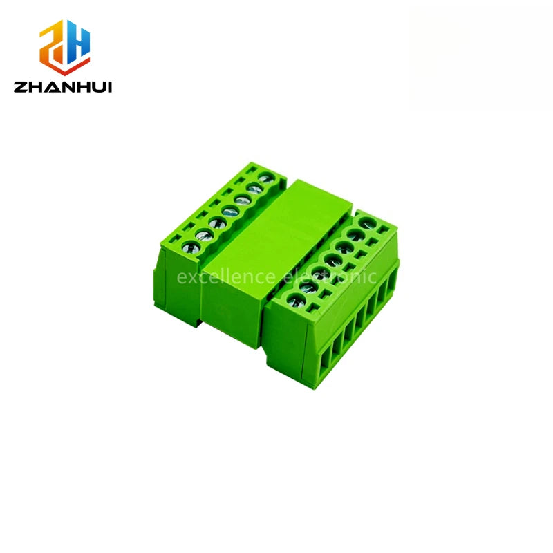 2/5/10 Pairs 2EDGRK 15EDGRK-2.54mm Aerial Butt Screw Terminal Block - 2-12P Male Plug Female Socket for 18-26AWG Wire