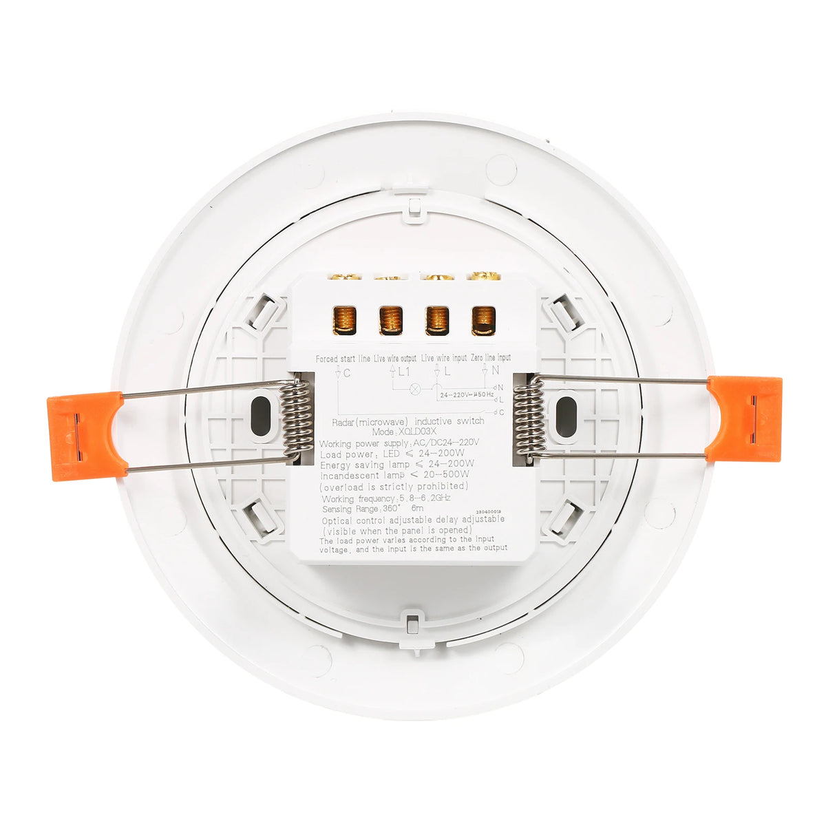Microwave Radar Sensor Microwave Ceiling Motion Sensor 360 Degree Sensor Switch Motion Detector for Commercial or Residential