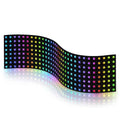 WS2812B RGB LED Panel Screen 8x8 16x16 8x32 256 Pixels Digital Flexible Programmed Individually Addressable Full Color DC5V