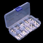 50PCS FFC FPC Connector 1.0mm 4/6/8/10/12/14/16/20/22/24 Pin Top Contact Flat Cable Connector Socket Sets 4P 6P 8P 10P 12P