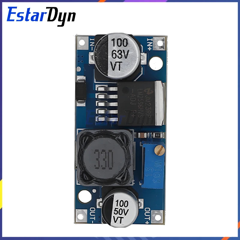 Estardyn LM2596HVS LM2596 HV LM2596HV DC-DC Adjustable Step Down Buck Converter Power Module 4.5-50V To 3-35V Urrent limiting