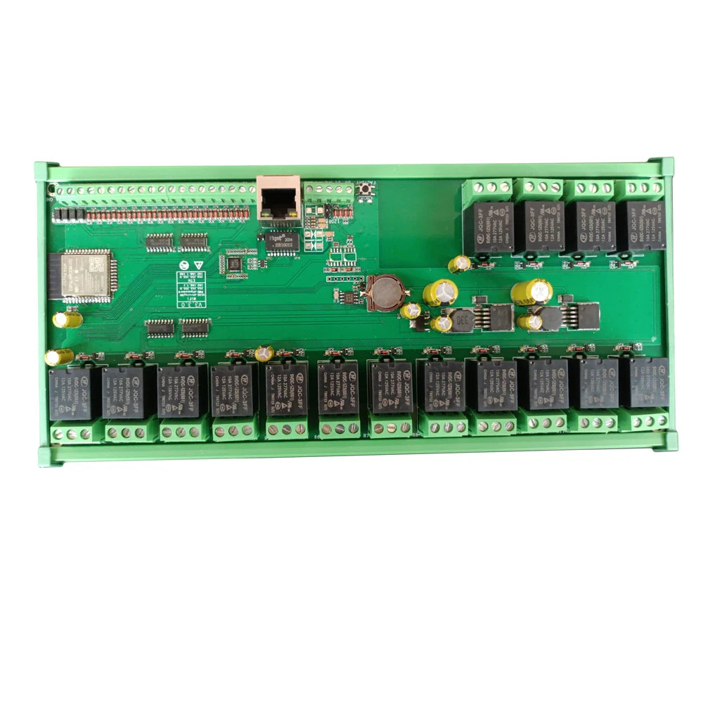 DTWONDER Smart WiFi Switch ESP32 Ethernet Relay Board Domoticz Home Assistant OpenHAB RS485 TCP UDP 4 Channel Timer IP Watchdog