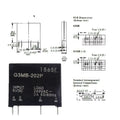 Smart Electronics New Original Solid State Relay G3MB-202P DC-AC PCB SSR In 5VDC,Out 240V  2A