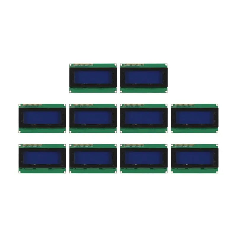 PHILE-For Arduino For Raspberry Pi Compatible LCD2004 2004 LCD Module 2004 20X4 Character Display IIC I2C Interface 10PCS Blue S