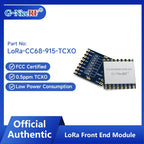 G-NiceRF | 2 PCS LoRa-CC68-TCXO FCC /CE Certified LLCC68 LoRa Wireless Transceiver Module With TCXO For Stable Communication