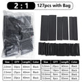 102-750pcs 2:1 Thermoresistant Tube Heat Shrink Wrapping Kit Assorted Wire Cable Insulation Sleeving 3:1 Heat Shrink Tube Set