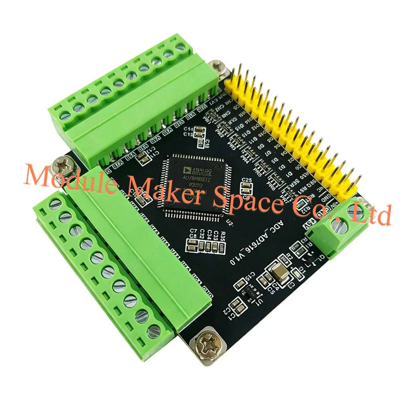 AD7616 Module 16-Channel 16-Bit High-Speed ADC Data Acquisition Module 1MSPS Simultaneous Sampling for FPGA DSP