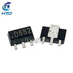 20PCS 2SB772 2SD882 SOT-89 B772 D882 TO-252 SMD PNP MEDIUM POWER TRANSISTOR