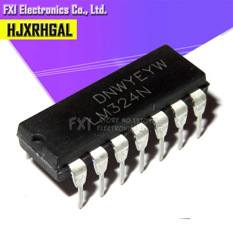 20PCS UA741 LM324 LM393 LM339 NE555 LM358 DIP LM358N LM324N LM339N LM393N NE555P UA741CN LM386N LM567CN LM833N Amplifier Circuit