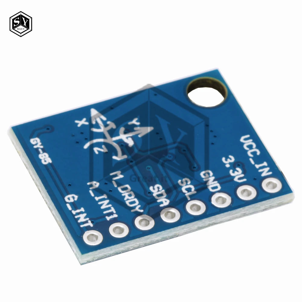 High Precision 9DOF 9-Axis IMU Sensor Module GY-85, ITG3205 ADXL345 QMC5883L BMP088