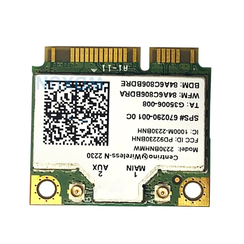 N-2230 Centrino wireless-N2230 Wlan + Bluetooth 4.0 mini pci-E Combo Karte 300M wifi+4.0BT WiFi CARD