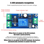 New【YX850 Power Failure Automatic Switching Standby Lithium Battery Module DC 5V-48V Universal Emergency Converter Module】