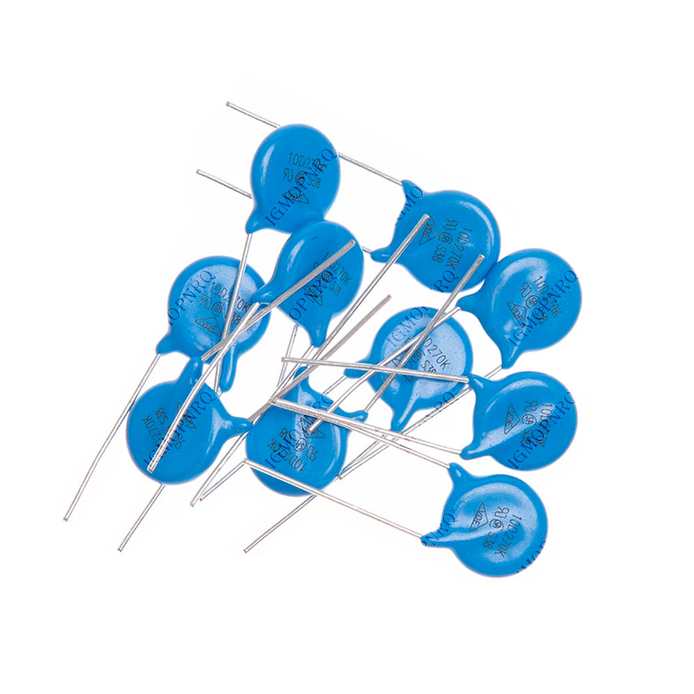 100PCS=12value*10PCS Varistor Resistor Assorted kit 5D471K 7D471K 7D431K 7D391K 10D471K 10D431K 10D391K 14D471K 14D431K 10D241K