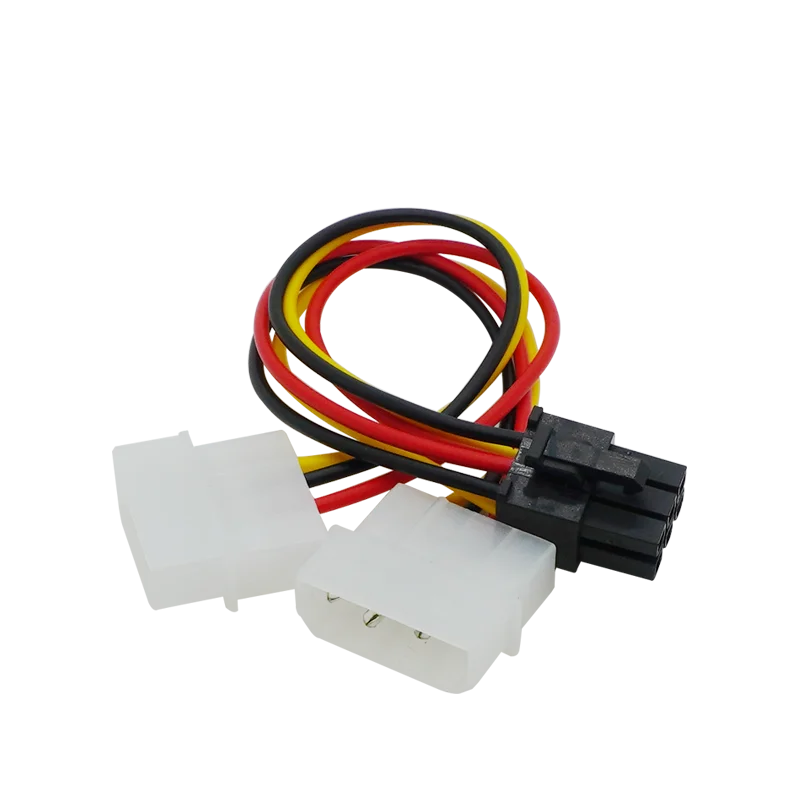 PCIe 6pin to 6 2 pin PCI 8pin Adapter Splitter Power Extension Cable,Power Supply PCI-e 6-pin to 8-pin for PCI Express GPU