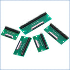 FFC/FPC Adapter Board 0.5/1.0mm To Straight/bent 2.54 Pin Header  4/6/12/24/40-80P Flex Cable Adapter