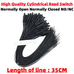 5PCS High Power GPS-01 6*38MM Waterproof Magnetic Contact Reed Switch 1A 160V 220V Normally Open/Closed NO NC Embedded Sensor