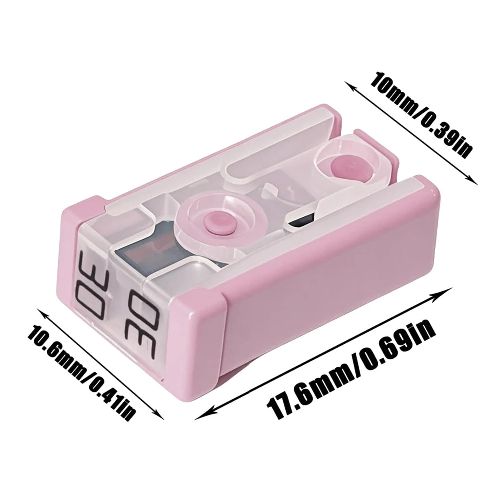 10/14/16/28Pcs MCASE Fuse 15A 20A 25A 30A 40A 50A 60A 32V Mini Slotted Automotive Shaped Cartridge Kit With Plastic Shell Box