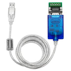 1.5m 3m USB to RS-422 RS-485 Converter RS422 RS485 USB2.0 Cable DB9 Adapter Transparent with Chipset Magnetic Ring UT-890A