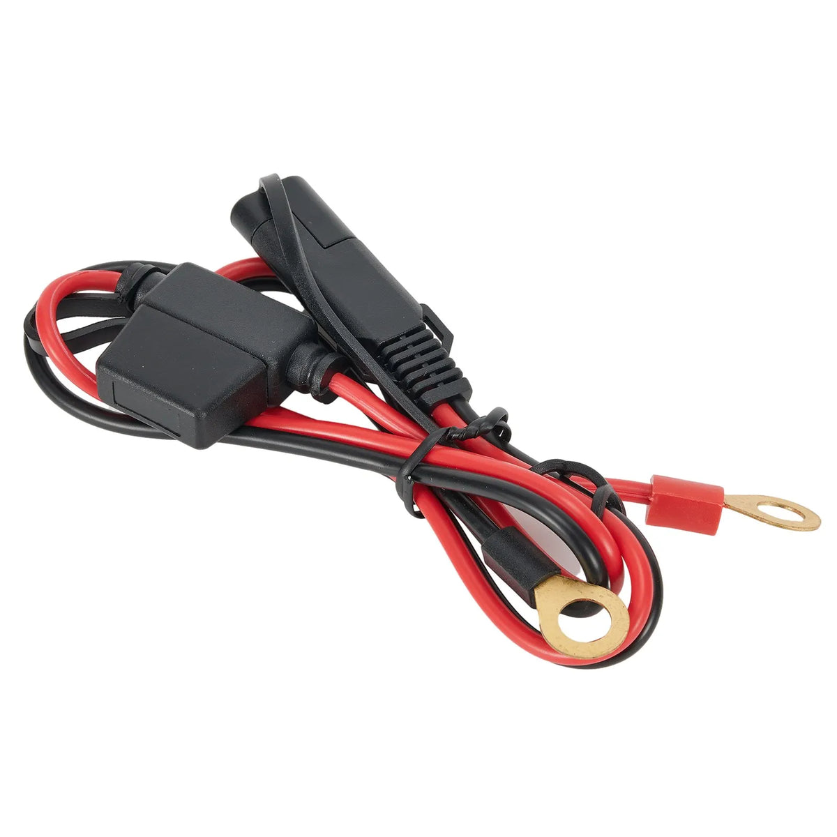 SAE Terminal Battery Power Cable Motorcycle Outdoor Gear Essentials 10A Fuse 12V 2 Feet Red/black SAE Connector