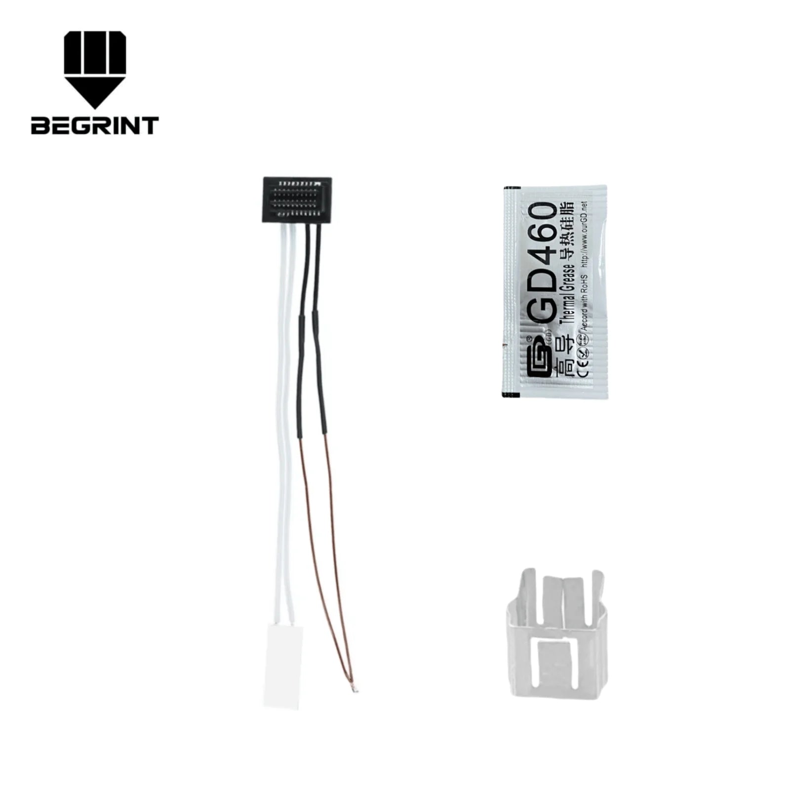 For Bambu lab P1S P1P Thermistor bamboo lab 24v 65w Caremic Heater Temperature Sensor 350℃ For bambulab Hotend Update parts