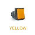 5pcs 16mm Rectangular Power Push Button Switch With Lamp Self Reset Momentary Latching Fixed Lock Five Pin LA16-J-11D LA16-J-11S