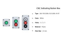 CNC Start Stop Self Sealing Waterproof Button Switch Emergency Stop Industrial Handhold Control Button Box With Arrow Symbol