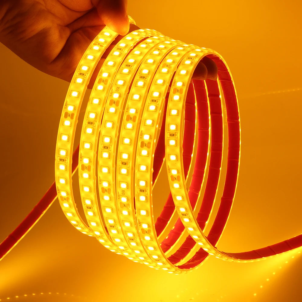 IP68 Waterproof LED Strip Lights 24V 2835 120Leds/m Warm Natural White Red Green Blue Flexible Luces Led Tape Underwater Decor