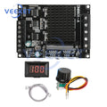 DC 6-80V BLDC Three Phase DC Brushless Motor Controller PWM High Power 1600W 20A Hall Motor Control Driver Board Motor Regulator