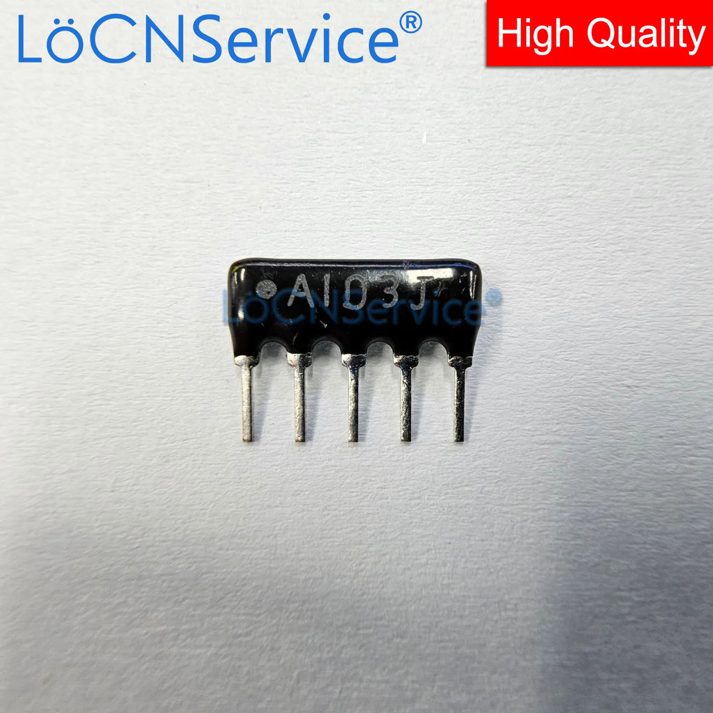 LoCNService 200PCS 5PIN Exclusion Network Resistor array DIP 5A474J 5A0514J 474 514 470K 510K OHM A05 474JP 514JP