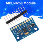 GY-9250 MPU9250 9-axis/9-axis Attitude Sensor Board Module IIC/SPI Gyro+Accelerator+Magnetometer Measurement Sensor Module 3-5V