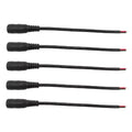 DC Power Connector Pigtail Barrel Plug Cable 2.1mm X 5.5mm Male Female 15CM For IP Camera Power Supply Adapter LED Strip