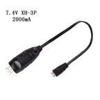 7.4v Charger XH-3P 2S Lipo Battery Fast Charging Electric for Cars RC Drone Toys Spare parts USB Charger 2000/1000/500mA