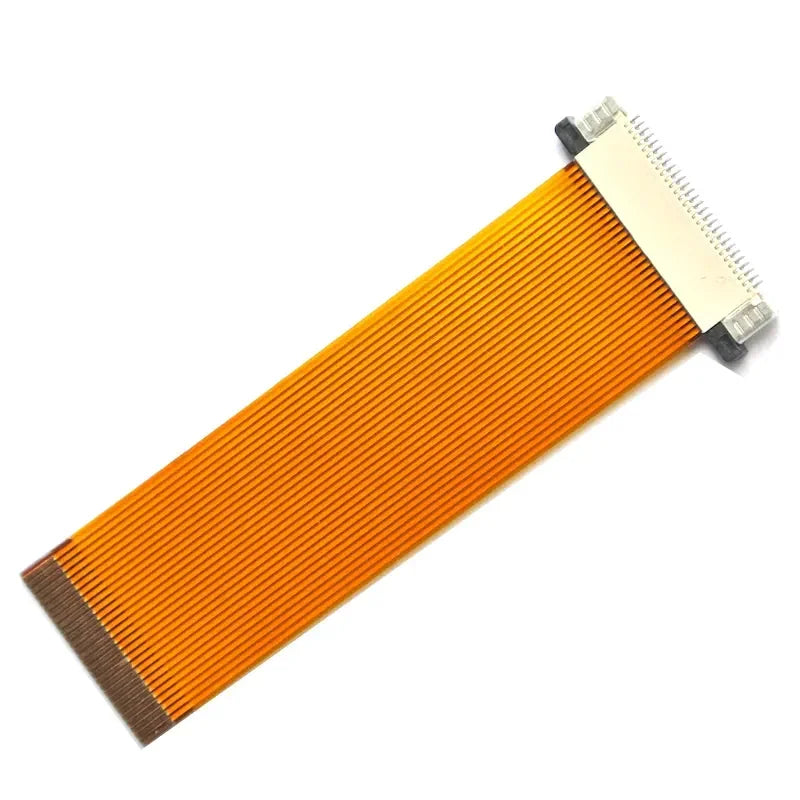 Yellow FFC FPC Flat Flexible Cable 0.5mm Pitch 6P/8P/10P/18P/24P/30P/34P/40P/50P/60P/68P/80Pin for LCD Screen Line
