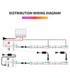 WS2811 DC5V  Addressable COB LED Light Strip WS2812B 720Leds/m High Density Flexible Dream Color FCOB 10mm COB Lights Tape