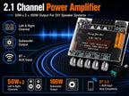 DC 12V-24V Audio Receiver Power Amplifier Module HiFi Chips SZM-TB21H TPA3116D2 Bluetooth Car Audio Speakers Amplifier Board