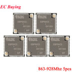 5Pcs/1pc HT-CT62 ESP32C3 SX1262 Bluetooth-compatible BLE LoRa LoRaWAN Node WiFi Wireless Module 433-510MHz 863-928MHz Antenna