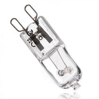 10pcs G9 25W 40W 60W Halogen Light Bulbs 2 Pin Base Warm White Small Bulb Lamps for Chandeliers / Cabinet Clear Frosted Lights