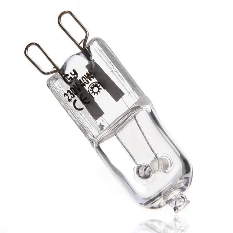 10pcs G9 25W 40W 60W Halogen Light Bulbs 2 Pin Base Warm White Small Bulb Lamps for Chandeliers / Cabinet Clear Frosted Lights