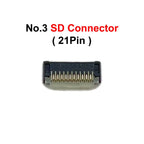 4/29/53Pin FPC Female Socket Motherboard Battery Holder Network Card Slot LCD Display Screen Flex Cable Connector For 3DS LL XL