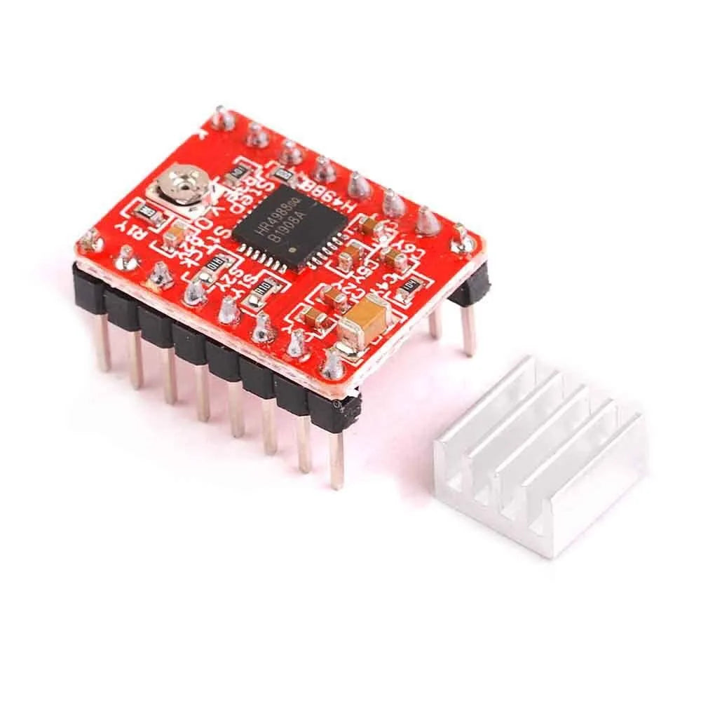 A4988 Stepper Motor Driver Kit For 3D Printer CNC Machine Reprap Compatible 4PCS For DIY Electronic Project
