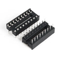 10pcs IC seat 6P/8P/14P/16P/18P/20P/24P/28P DIP IC Sockets Adaptor Solder Integrated Circuits Sockets Electronic Component