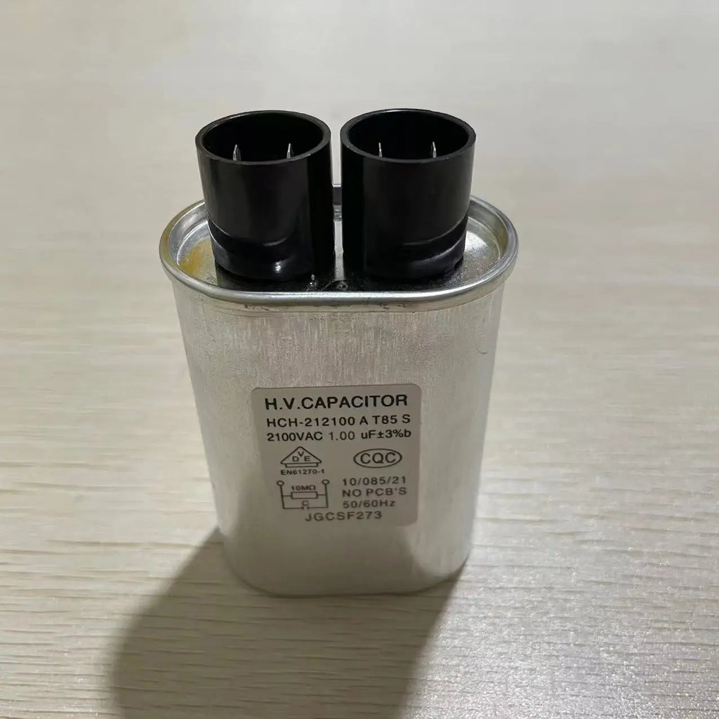 1 Piece Microwave High-voltage Capacitor 1.0UF 2100V plug-in 4.8MM 1UF 2100V1UF 1UF2100V