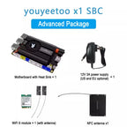 Youyeetoo X1 SBC Intel 11th Gen Jasper Lake N5105 Development Board X86 Computer Windows 10/11 Pro Ubuntu OS Support WiFi 6,NFC