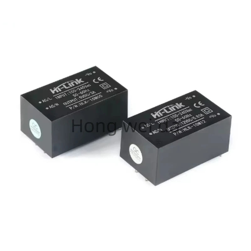 1-5Pcs/lot Mini Isolation Switch AC to DC 10W Power Supply Module AC-DC 220v to 12V/5V/9V HLK-10M05 HLK-10M12 HLK-10M09 New